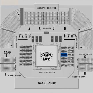 VIP STAGE Floor: Table 17