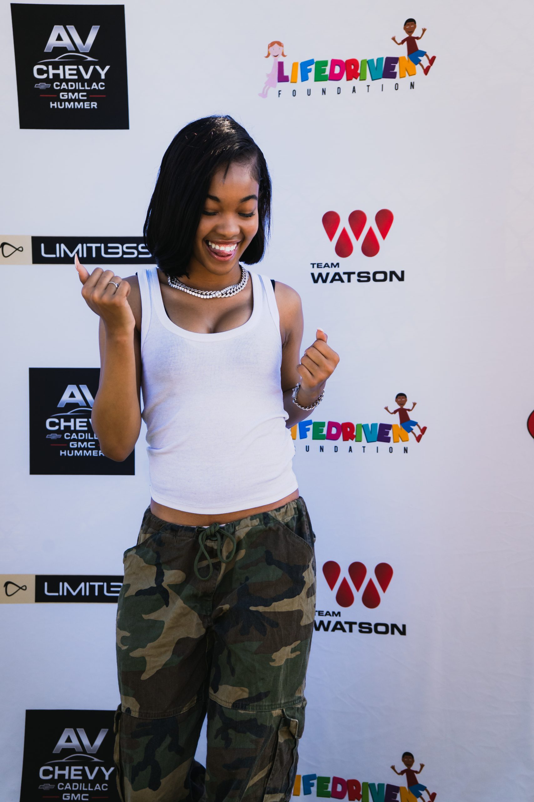 DJ Ayejaye at the Team Watson Charity Celebrity Softball Game