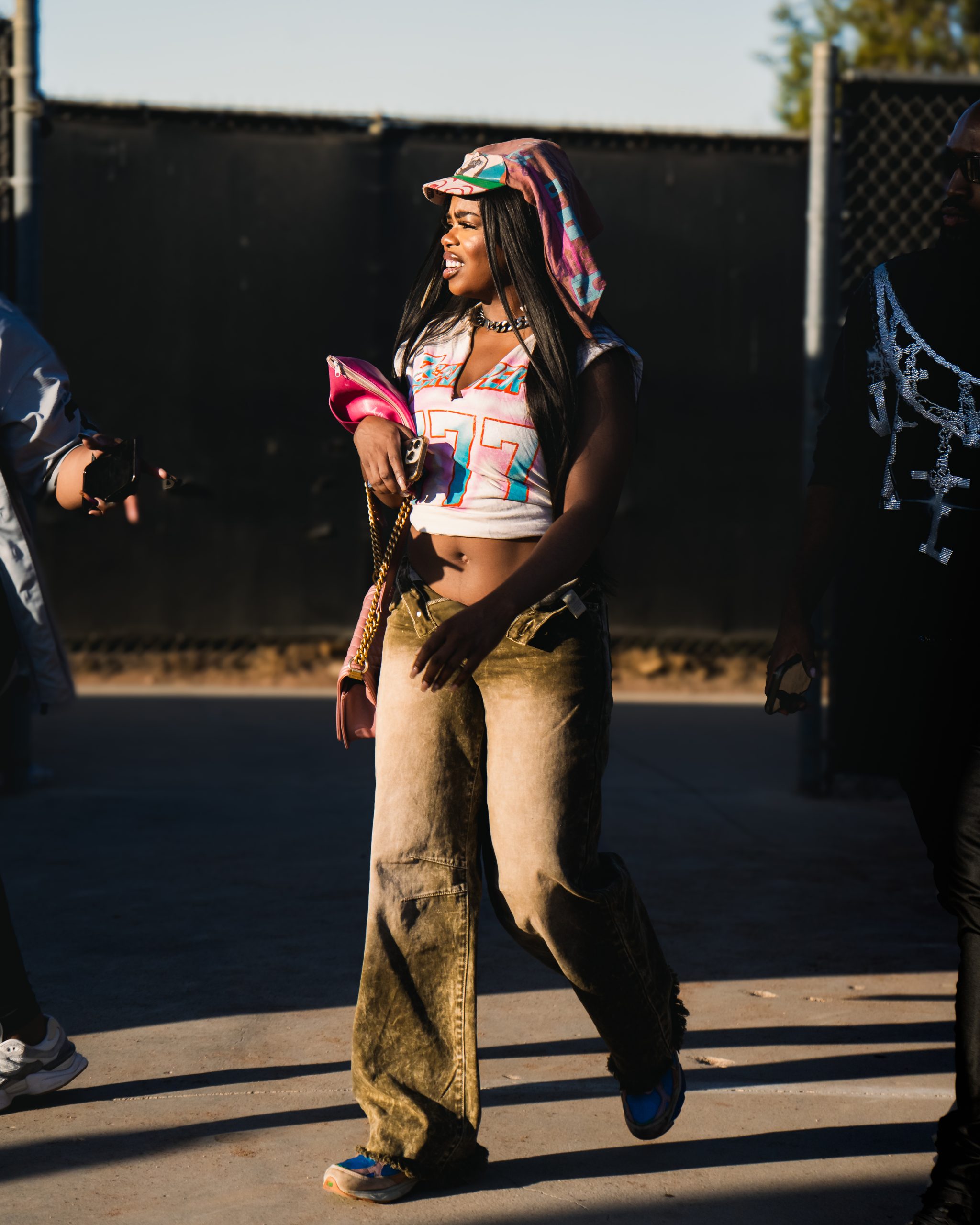 Dreezy at the Team Watson Charity Celebrity Softball Game